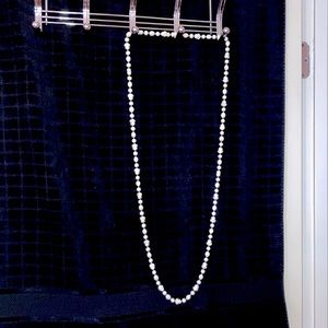 White Bead Necklace